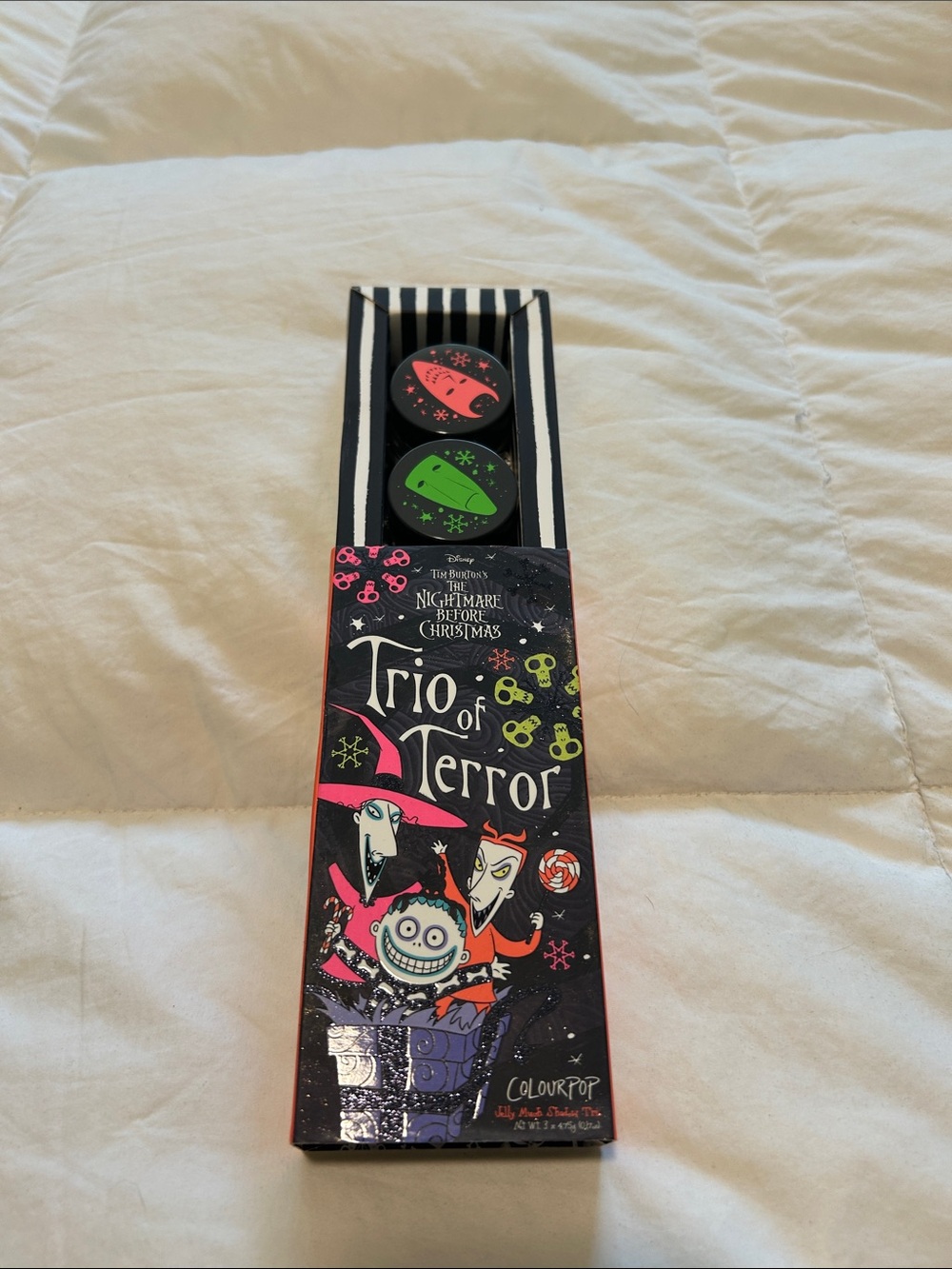 NIB ColourPop Trio of Terror Eyeshadow Set